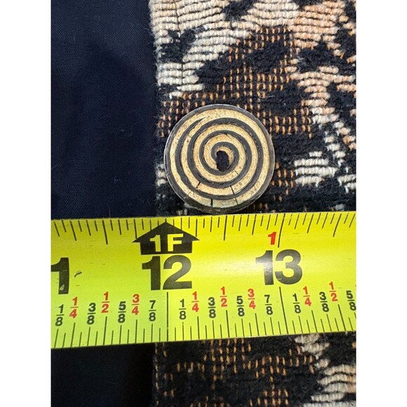 New Direction Safari Patchwork Women Jacket Embroidered African Animals Cotton M - Picture 5 of 9